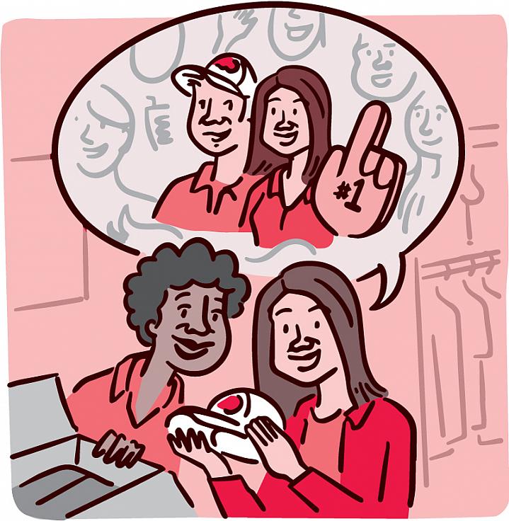 Illustration of woman and her friend remembering a person who passed away. Illustration of woman and her friend remembering a person who passed away.