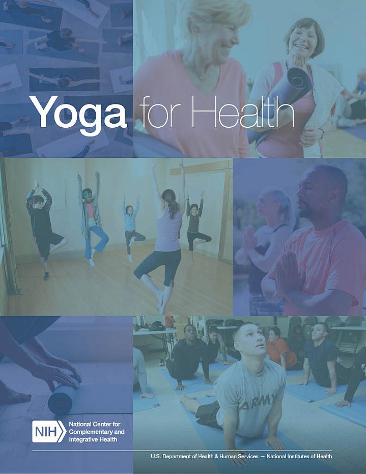 Cover of the Yoga for Health e-book.
